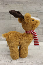 Load image into Gallery viewer, The Manhattan Toy Company 9&quot; Plush Reindeer with Scarf - Used
