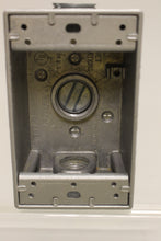 Load image into Gallery viewer, Slater B-33 WEATHERPROOF Cast Aluminum Universal Box Knockout Mounting Box