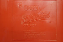 Load image into Gallery viewer, Vintage Ortho Whirlybird Fertilizer Spreader by Chevron Chemical Comapny - Red