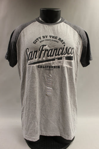 San Francisco City By The Bay T-Shirt -West Coast Classic - Medium - New
