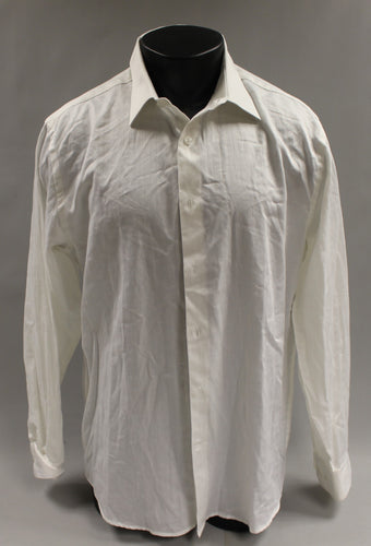 A[X]IST Long Sleeve Button Up Shirt - White - Large - Used