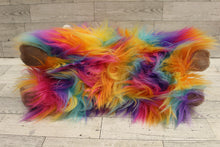 Load image into Gallery viewer, Russ/Kelly Toy Fluffy Plush Rainbow Llama - Used