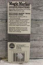 Load image into Gallery viewer, Magic Marker Highlighter Fluorescent Highlighter Marker Pen - Magenta - New