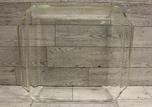 Anchor Hocking Fire King 435 Clear Glass Baking Brownie Dish - 8x8 - Used