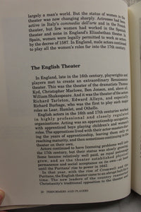 Performers and Players by Irene M. Franck & David M. Brownstone