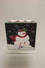 Load image into Gallery viewer, Lindy Bowman Snowman Christmas Gift Box - 7-1/4" x 5-1/2" - New