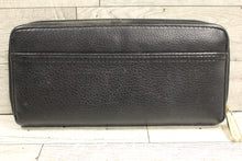 Load image into Gallery viewer, Michael Kors Saratoga Zip Around Continental Wallet - Black - Used
