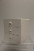 Load image into Gallery viewer, Vintage InterDesign 3 Drawer Plastic Desk Organizer Cube - Used