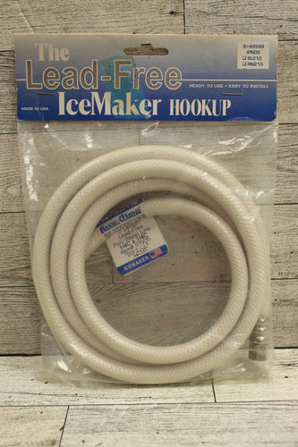 The Lead-Free Icemaker Hookup Water Hose for Ice Maker and Dispenser - 5'- New