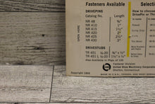 Load image into Gallery viewer, Ammo 2&quot; Drive Pins for Use with Drivetool - 10 Fasteners - NR420 - New