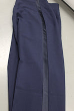 Load image into Gallery viewer, US Air Force Men&#39;s Mess Dress Pants with Dark Blue Stripe - Hemmed - Size: 36R