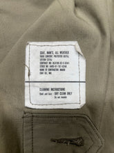 Load image into Gallery viewer, USMC Marine Men's All-Weather Pewter Trench Coat With Liner &amp; Belt - 38 Regular