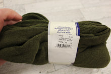 Load image into Gallery viewer, Jefferies Military Olive Green Socks - Size: 10-13 -Pack of 2 - New