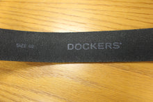 Load image into Gallery viewer, Dockers Men's Leather Black Belt - Size: 40 - Used