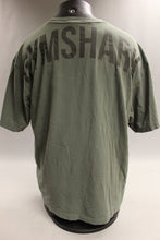 Load image into Gallery viewer, Gym Shark Short Sleeve Sage Green T-Shirt - Large - Used