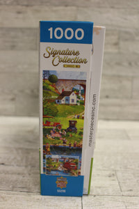 Master Pieces Signature Collection "Labor Day" Jigsaw Puzzle- 1000 Piece - New