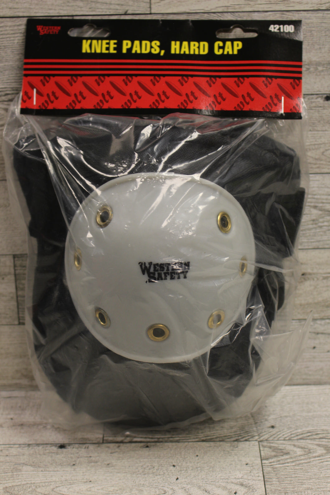 Western Safety Hard Cap Kneepads -New
