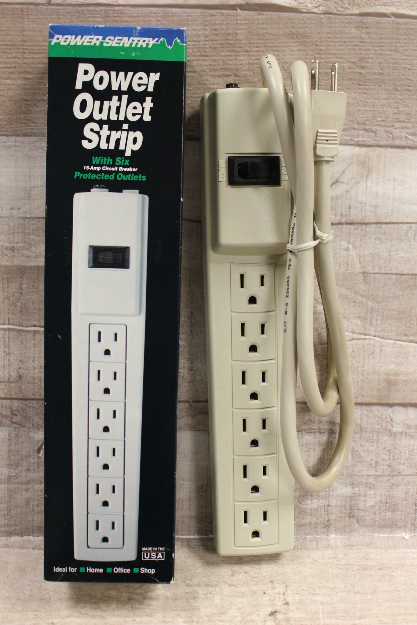 Power Sentry Power Outlet Strip -Used – Military Steals and Surplus