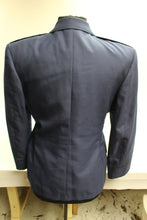 Load image into Gallery viewer, US Air Force AF Women's Blue Officer Dress Coat With Shoulders - 10 Misses Reg