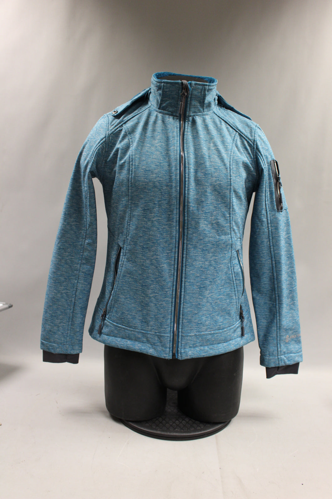 Free Country Women's Blue Zip Up Jacket - Small - Used