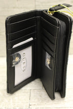 Load image into Gallery viewer, GUESS Tinsley Quilted French Wallet - Black - New