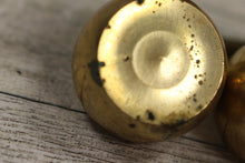 Load image into Gallery viewer, Brass Chowmukh Haldi 4 Bowl Holder - Used