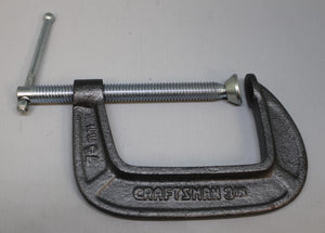 Craftsman 3 inch 75 mm C Clamp - 66723 - New