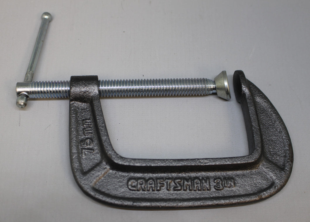 Craftsman 3 inch 75 mm C Clamp - 66723 - New