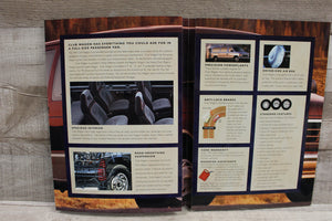 Vintage 1995 Ford Club Wagon Brochure Catalog -Used