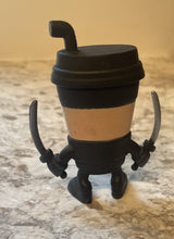 Load image into Gallery viewer, Italian Brainrot Cappuccino Assassino Figurine - Used