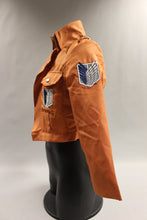 Load image into Gallery viewer, Attack On Titan Shingeki No Kyojin Scouting Legion Short Jacket Coat - Medium