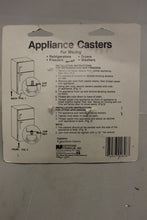 Load image into Gallery viewer, Vintage Keystone Franklin Appliance Casters - Dual Rollers - New