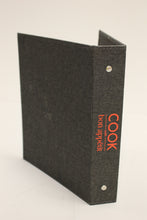 Load image into Gallery viewer, Cook with Bon Appetit Binder with 5 Recipe Cards - Used