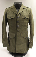 Load image into Gallery viewer, USMC US Marine Corps Green Service Uniform Dress Coat - Size: 34 - Used