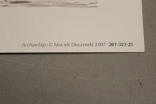 Load image into Gallery viewer, Archipelago by Maciej Duczynski Panoramic B&amp;W Lighthouse Art Print - 201-323-25
