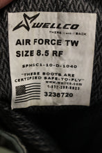 Load image into Gallery viewer, US Military Wellco Women&#39;s Air Force TW Boots - Sage Green - Size: 8.5 RF - Used