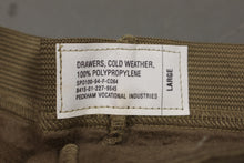 Load image into Gallery viewer, Cold Weather Polypropylene Drawers Long John Pants - Large - Used