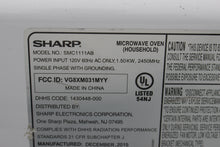 Load image into Gallery viewer, Sharp Carousel Countertop Microwave Oven - Model SMC111AB - Used