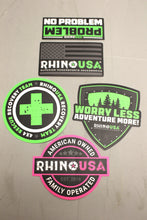 Load image into Gallery viewer, RHINO Gear Straps USA 5 Piece Decal Set - Overland UTV Powersports - New