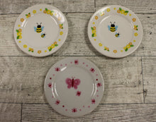 Load image into Gallery viewer, Schylling Tea Plate - Choose Bumble Bee or Butterfly - 2.5&quot; - Used