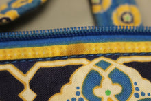 Load image into Gallery viewer, Vera Bradley Riviera Blue Medium Shoulder Bag - Used