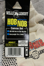 Load image into Gallery viewer, Men&#39;s Wells Lamont Hob Nob Canvas Dot Gloves - Size L - New