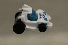 Load image into Gallery viewer, Kinder Joy Suprise Egg Toy SD011 Race Car - Pull Back - White - Used