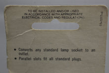 Load image into Gallery viewer, Vintage Leviton Socket Adapter - Pack of 2 - New