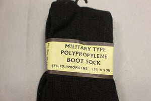 US Military Men's Polypropylene Boot Socks - Size: 10-13 - New