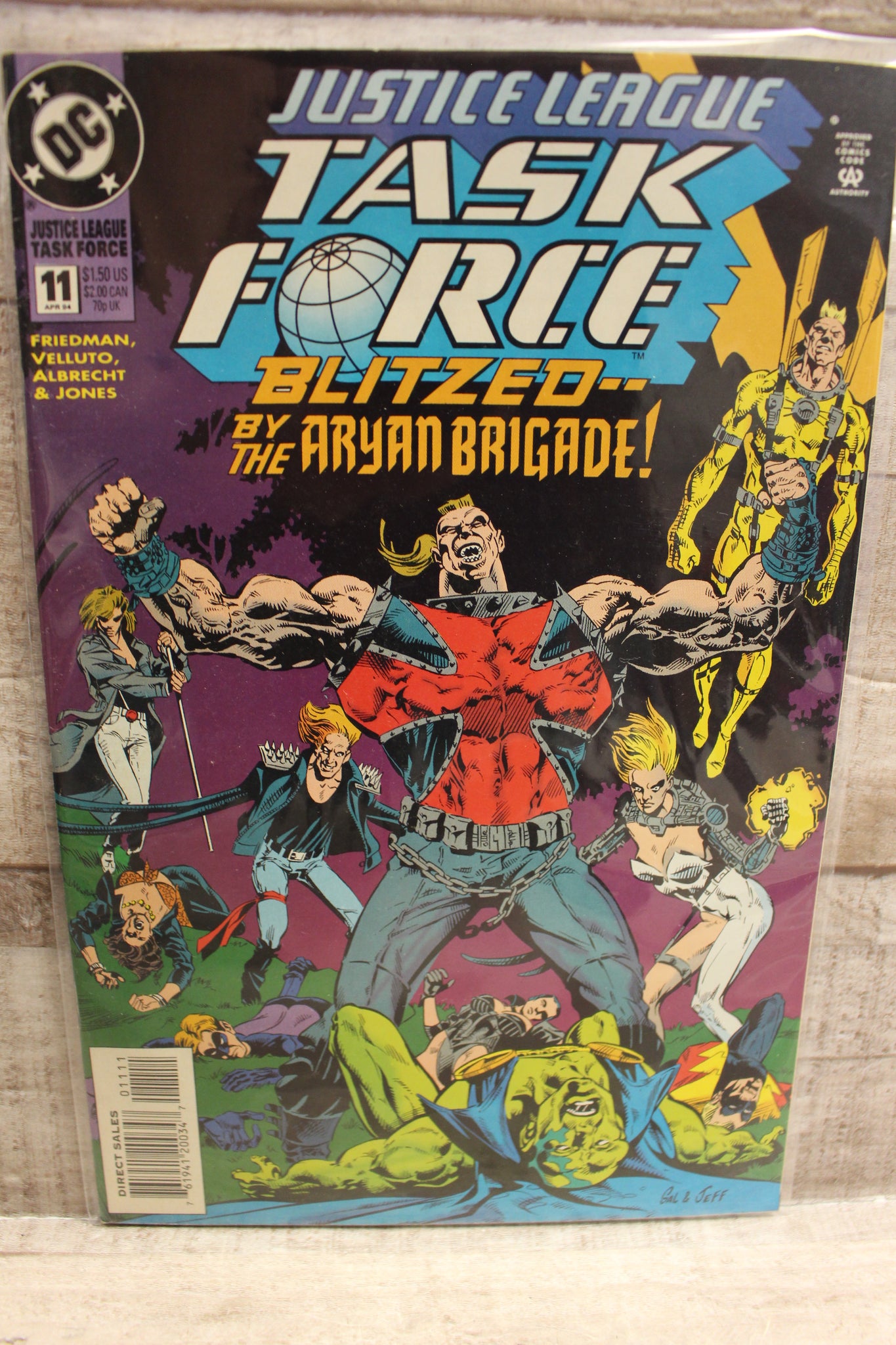 DC Comics Justice League Task Force #11 Comic Book -Used – Military ...
