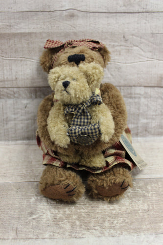 Boyd's Bears and Friends Mama and Baby Bear Stuffed Bears -New