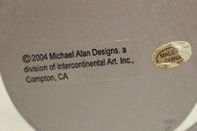 Load image into Gallery viewer, 2004 Michael Alan Designs Metal Cocktail Glass with Umbrella Wall Plaque Decor
