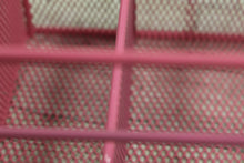 Load image into Gallery viewer, Pink Metal Mesh Organizer - Used
