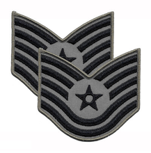 Load image into Gallery viewer, Exchange Select Air Force Technical Sergeant Sew On Patches - ABU - Large - New